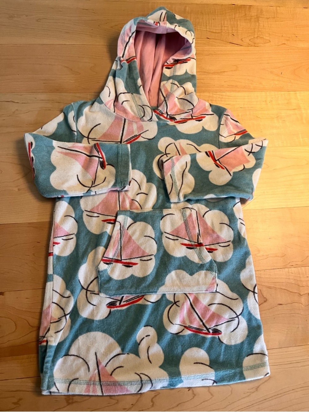 Boden Kids Hooded Towel Dress